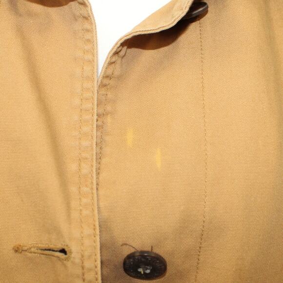 Woolrich Tan Jacket with Brown Collar - Picture 3 of 14